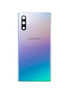 Generic Replacement Original Back Glass For Samsung Galaxy Note 10+ Plus N975 battery cover housing silver 