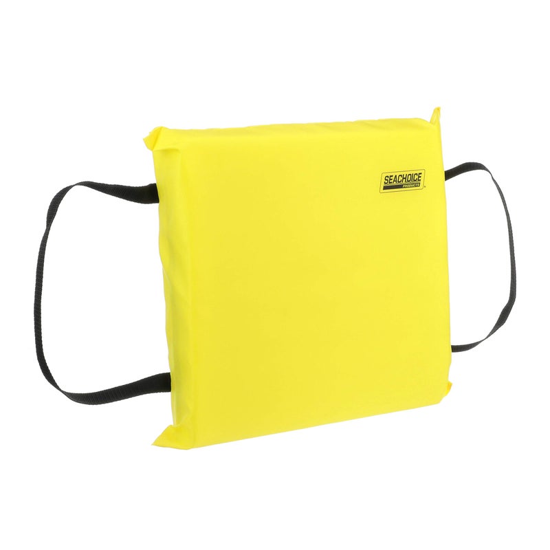Seachoice Emergency Marine Foam Flotation Cushion, Square, 15 in. X 15 in, Safety Yellow - Image 3