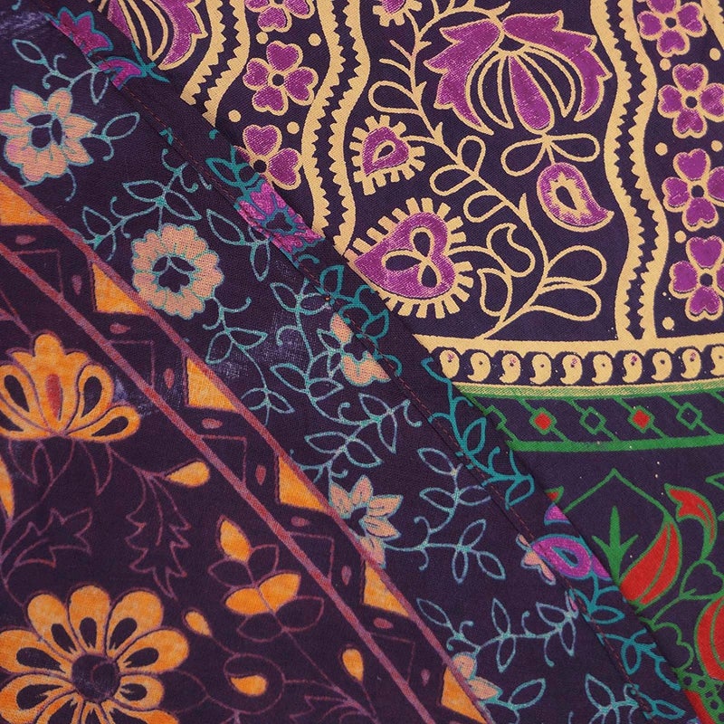 Textile export creations Creations Indian Tapestry Mandala Round Mandala Center Table CoverTraditional Cotton Round Table CoverDining Tablecloth Print 1 - Image 3