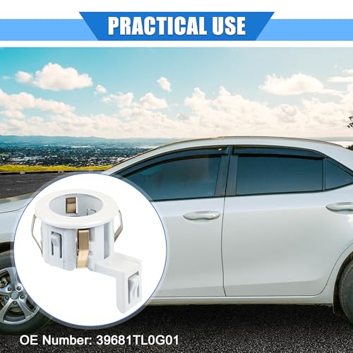 VekAuto Parking Sensor Retainer Holder Compatible for Honda Odyssey 2011-2017, Durable Plastic White Backup Parking Aid Assist Sensor Bracket - Image 2