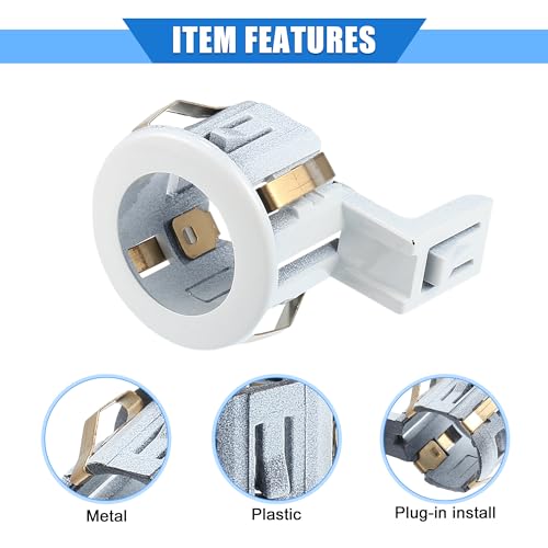 VekAuto Parking Sensor Retainer Holder Compatible for Honda Odyssey 2011-2017, Durable Plastic White Backup Parking Aid Assist Sensor Bracket - Image 4