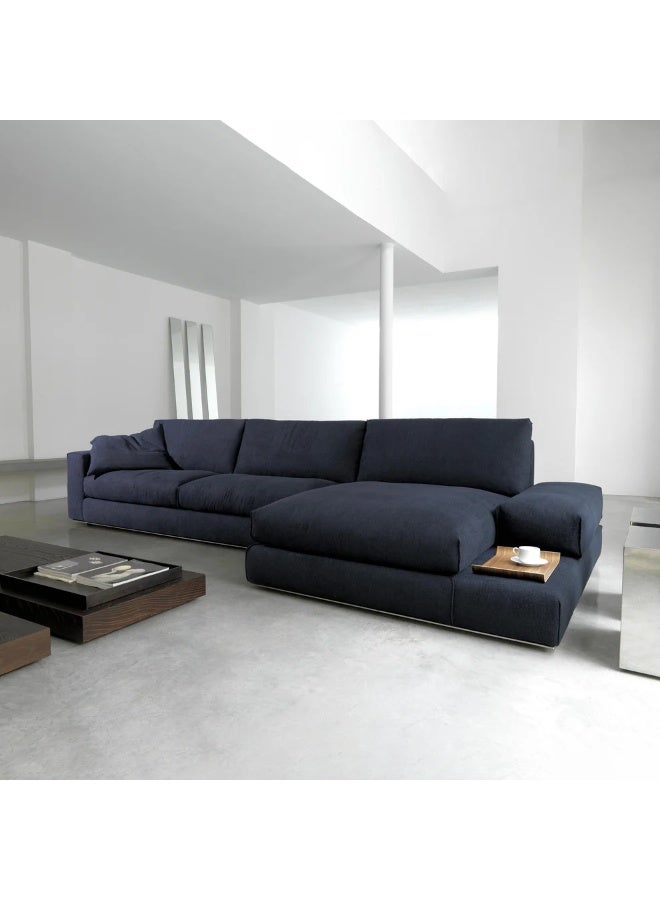 Malazhouse Natural Wood Sectional Sofa – 300cm * 150cm – 150L x 75H x 300W - Image 5