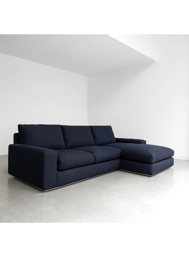 Malazhouse Natural Wood Sectional Sofa – 300cm * 150cm – 150L x 75H x 300W - Image 2