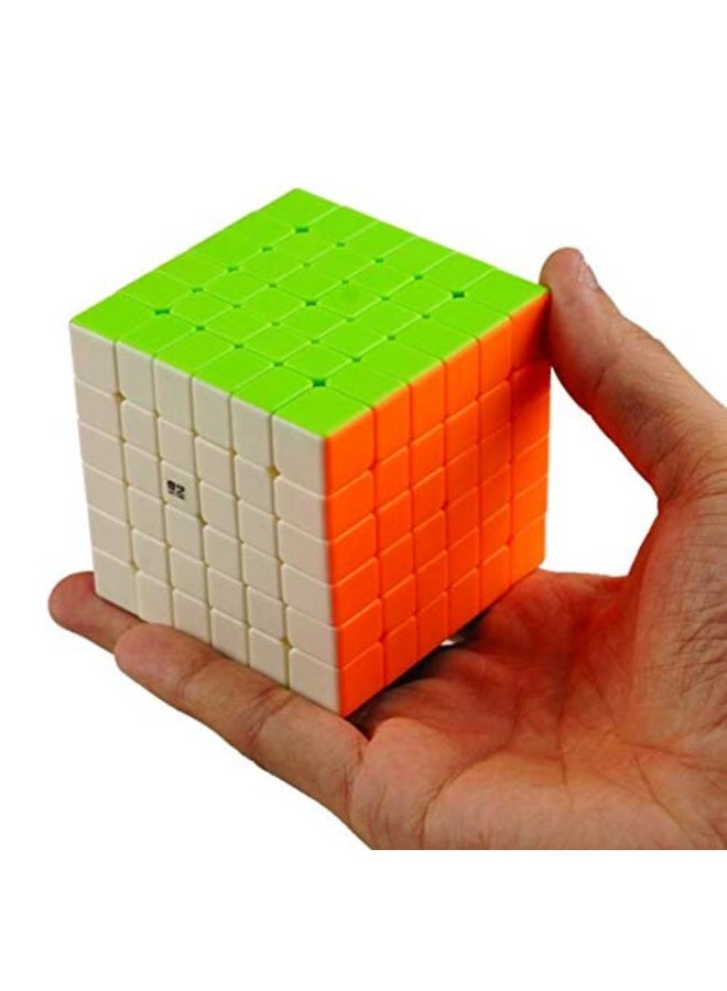 CuberSpeed Qifan S2 6x6 Stickerless Bright Magic Cube MoFangGe MFG Qifan S2 6x6x6 Color Speed Cube - Image 2