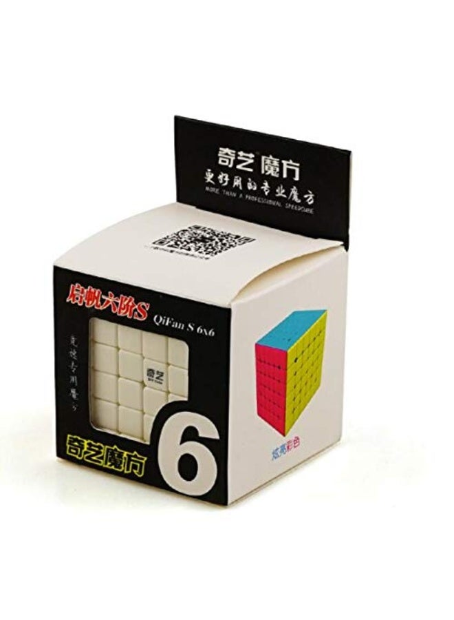 CuberSpeed Qifan S2 6x6 Stickerless Bright Magic Cube MoFangGe MFG Qifan S2 6x6x6 Color Speed Cube - Image 4