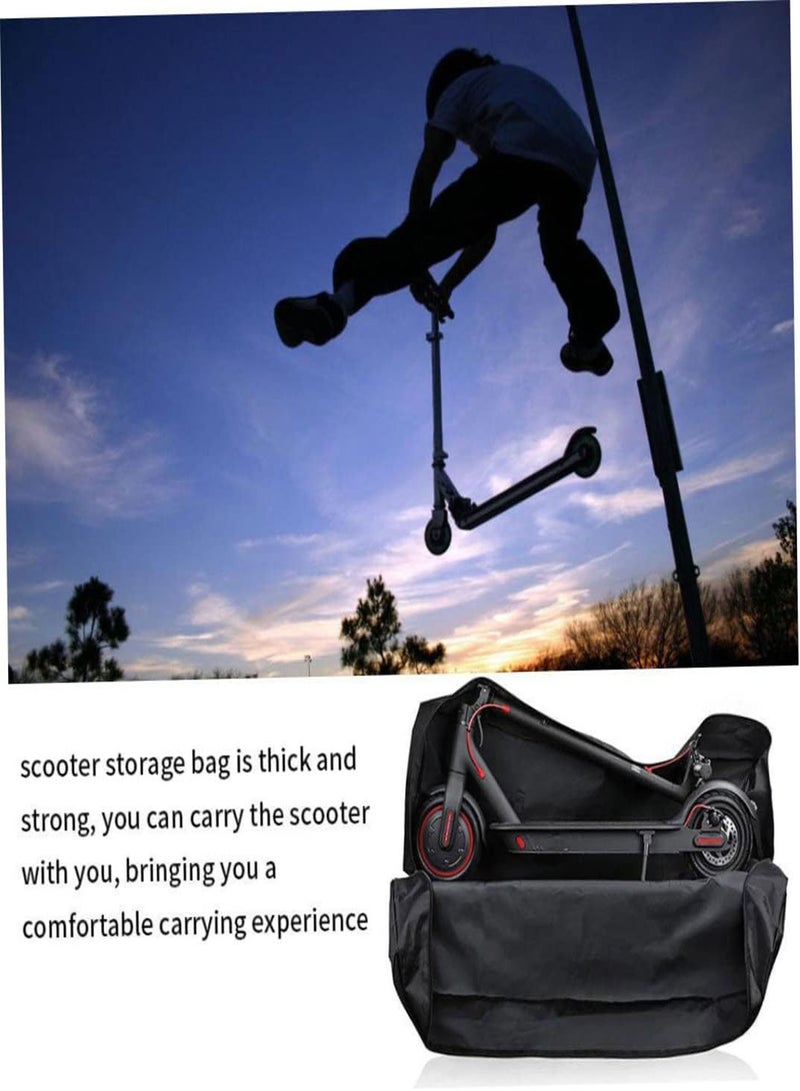 GGOOT E-Scooter Carrying Bag Foldable Waterproof Scooter Transport Case E-Scooter Handbag, E-Scooter Carrying Bag Foldable Scooter Bag E-Scooter Transport Case Electric Scooter Storage Bag Waterproof - Image 5