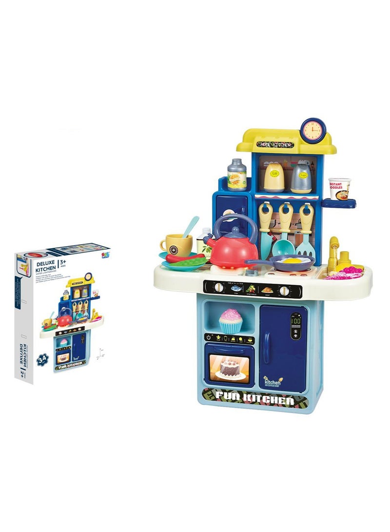 فاميلي مطبخ ديلوكس مع الصوت والضوء 34 قطعة 18-2076812 - Image 2