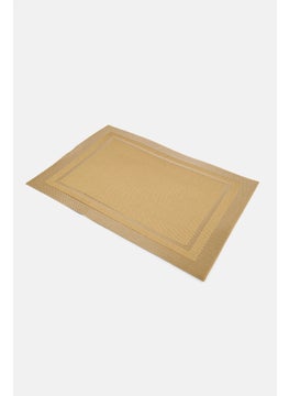 YOTO 4 Piece Textured Place Mat, Gold  - Image 2
