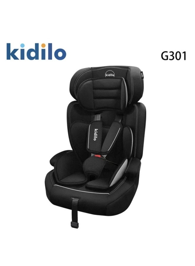 Kidilo 2-Stage Convertible Baby Car Seat - 9 - 36 kg - Adjustable & Padded for Comfort and Safety - G301 - Image 1