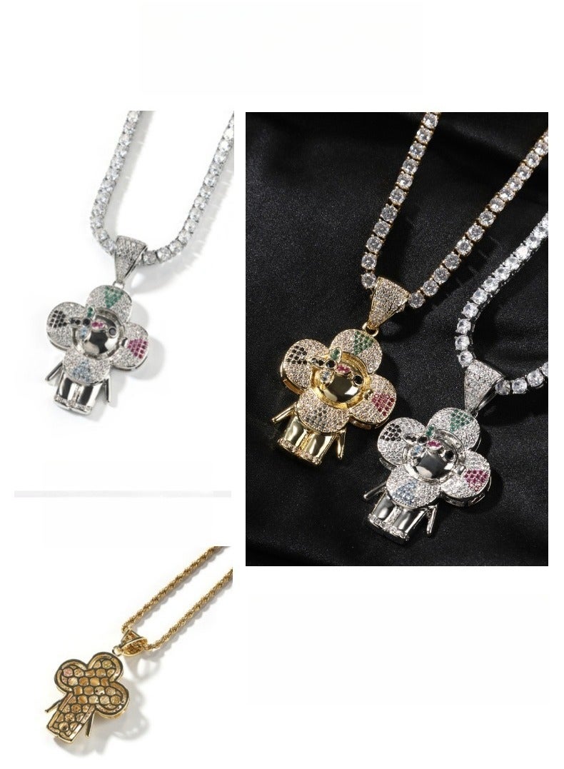Gem Men's Versatile Pendant Necklace  - Image 3