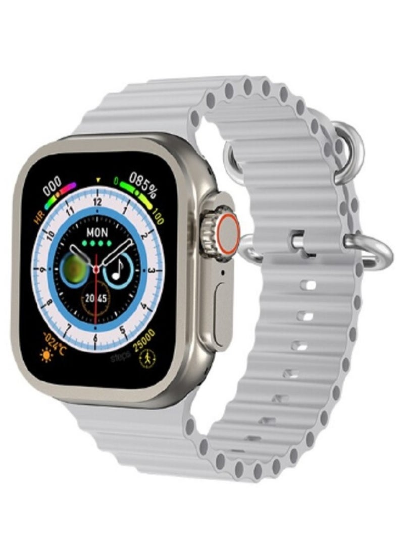micro speed - Smart Watch HW9 Ultra 2 Series 9 AMOLED display With Health Fitness Tracker Sport Watch Supports  NFC +addition Replacement Band  49MM-Multicolour - Image 1