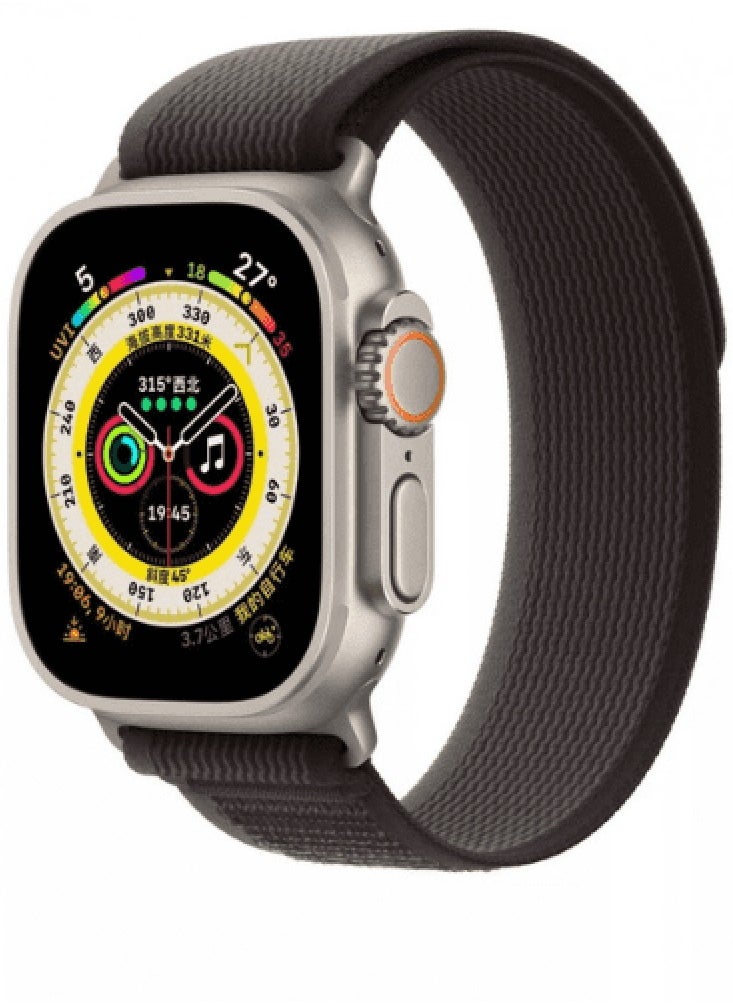 micro speed - Smart Watch HW9 Ultra 2 Series 9 AMOLED display With Health Fitness Tracker Sport Watch Supports  NFC +addition Replacement Band  49MM-Multicolour - Image 1