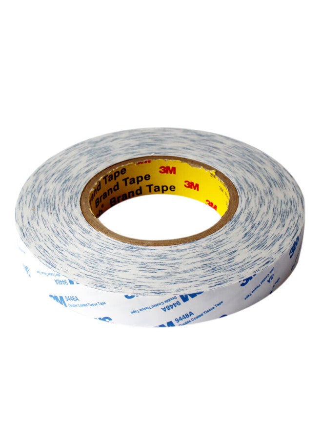 3M 3M Double Sided Tape Non-Woven Fabric With Release Paper Tape Household High Temperature Resistant Strong Multi-Functional Thin Double Sided Tape 9448A 15Mm*50M - Image 4