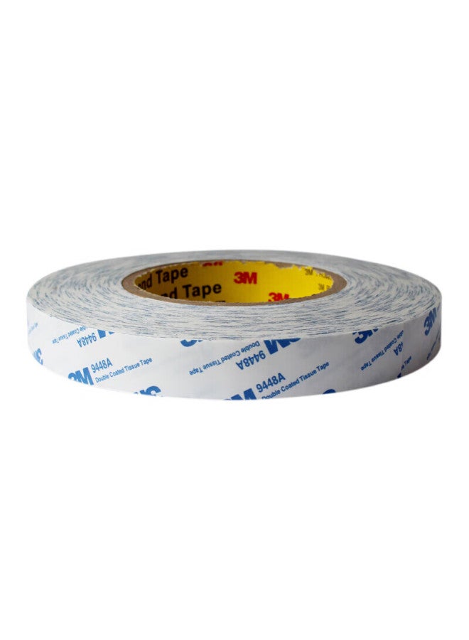 3M 3M Double Sided Tape Non-Woven Fabric With Release Paper Tape Household High Temperature Resistant Strong Multi-Functional Thin Double Sided Tape 9448A 15Mm*50M - Image 1