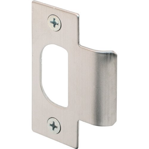 Prime-Line E 2299 Stainless Steel Standard T-strike Door Strike Plate, 2-1/8 In. Hole Spacing, Chrome Plated (Single Pack) - Image 5