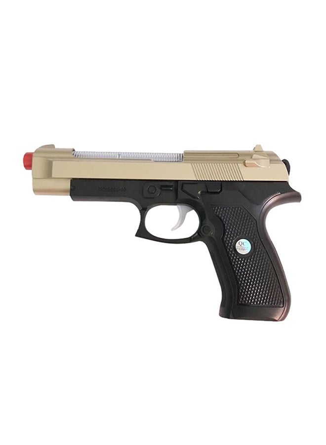 Well Play Kids Lightweight Pistol Flashing Sound And Light Space War Funny Gun Toy For Kids - Image 1