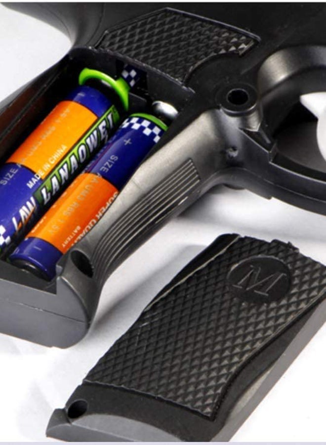 Well Play Kids Lightweight Pistol Flashing Sound And Light Space War Funny Gun Toy For Kids - Image 2