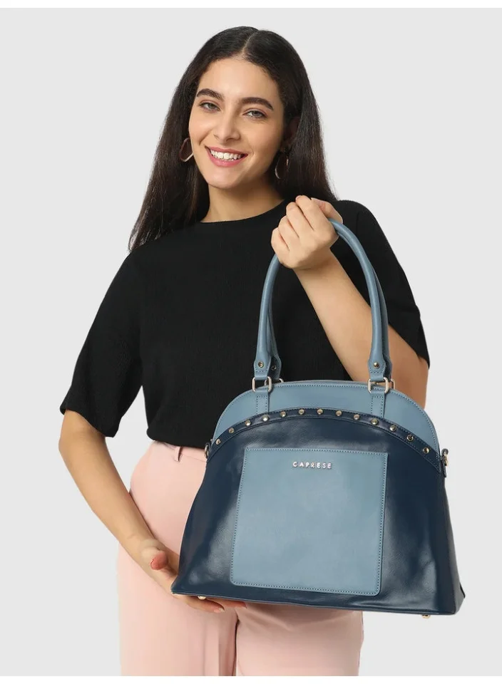 CAPRESE SHELBY SATCHEL LARGE POWDER BLUE