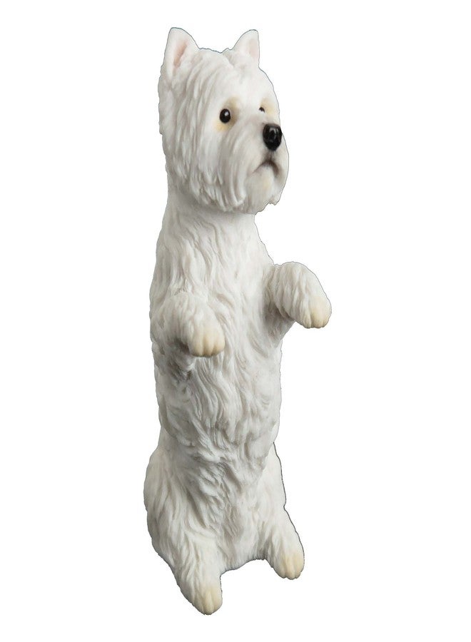 Veronese Design West Highland White Terrier Sitting Up Puppy Dog - Figurine Miniature 4.25" H New - Image 3