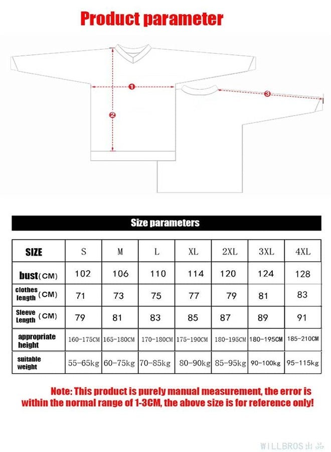 Willbros Motocross Jersey Pant Combo Mens MX Gear Set Riding Ride Black Blue Dirt Bike Offroad Racing Adult, Black Blue, Jersey S/Pants W30 - Image 5