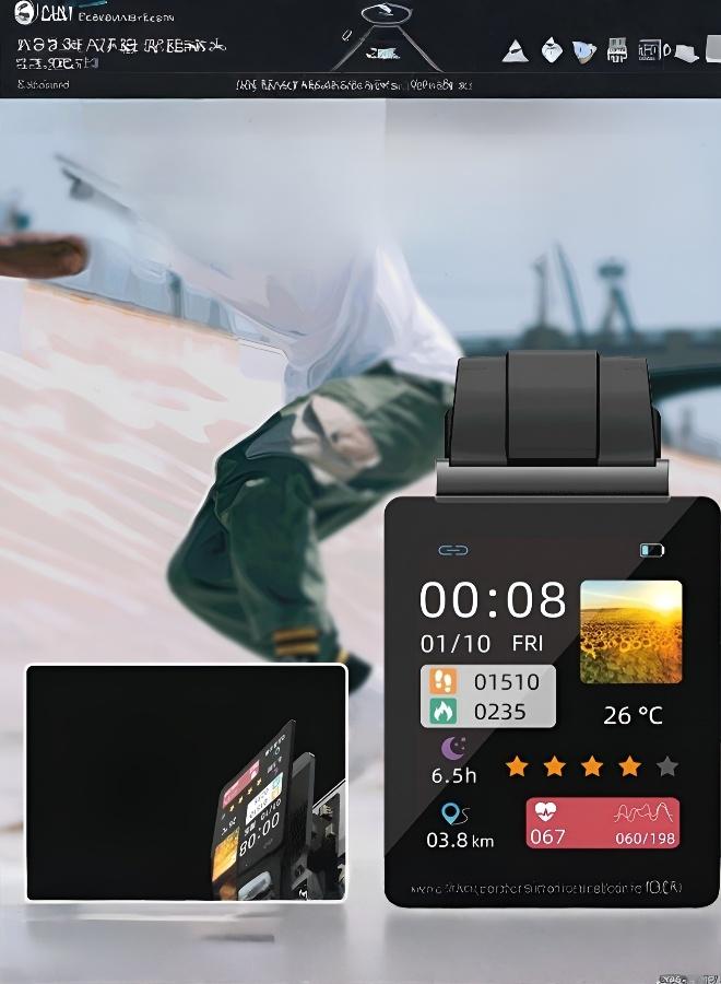 Smart Watch with Non-Invasive Blood Glucose Tracking | Heart Rate, Blood Pressure, SpO2 Monitor | NFC, Door Access & Temperature Control | Fitness Tracker for iOS & Android - Image 4