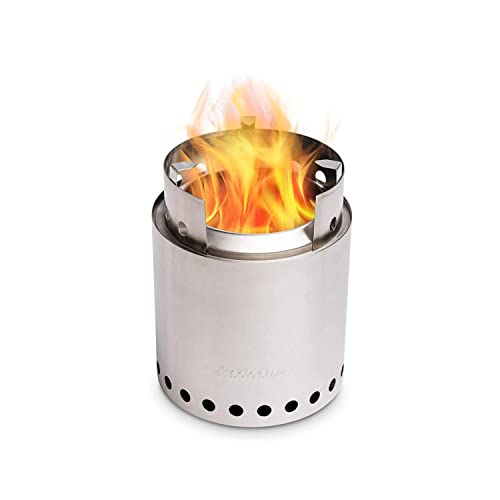 Solo Stove Campfire Camping Stove Portable Stove for Backpacking Outdoor Cooking Great Stainless Steel Camping Backpacking Stove Compact Wood Stove Design-No Batteries or Liquid Fuel Canisters Needed - Image 1