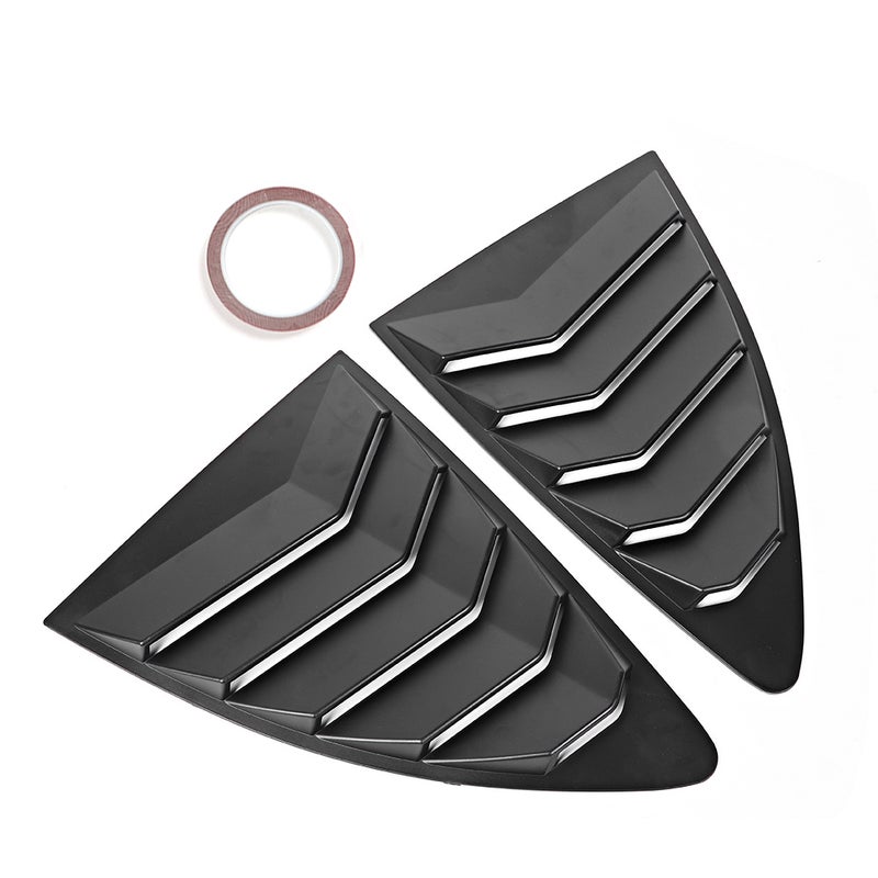 2pcs Rear Window Louvers Spoiler Panel Fit for Toyota 86 GT86 2013-2019 - Image 1
