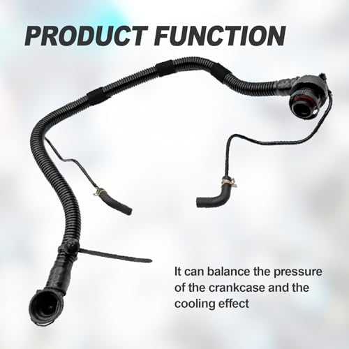 Lunwag PCV Valve Hose with Bypass Valves for Buick and Chevy Compatible with Chevy CruzeSonicTrax Buick Encore 14L Replaces 55568267 25193343 46829 - Image 3