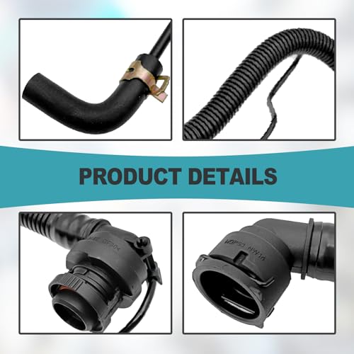 Lunwag PCV Valve Hose with Bypass Valves for Buick and Chevy Compatible with Chevy CruzeSonicTrax Buick Encore 14L Replaces 55568267 25193343 46829 - Image 5