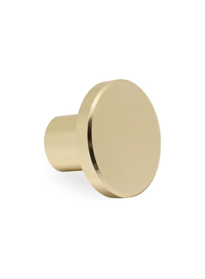 PROMASS Gold Cabinet Knobs, Knobs for Dresser Drawers Round Drawer Pulls and Knobs with Screws 8 Pack - Image 5