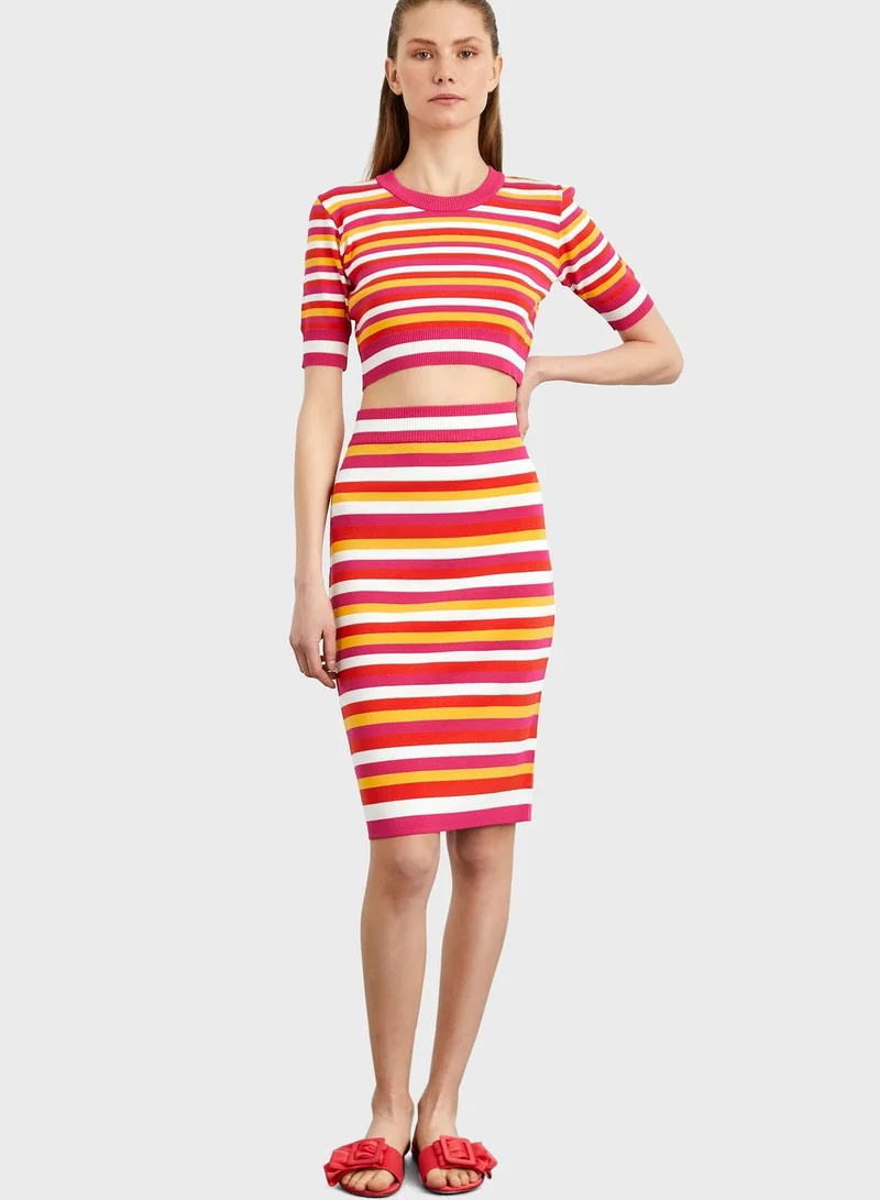 Adl High Waist Bodycon Skirt