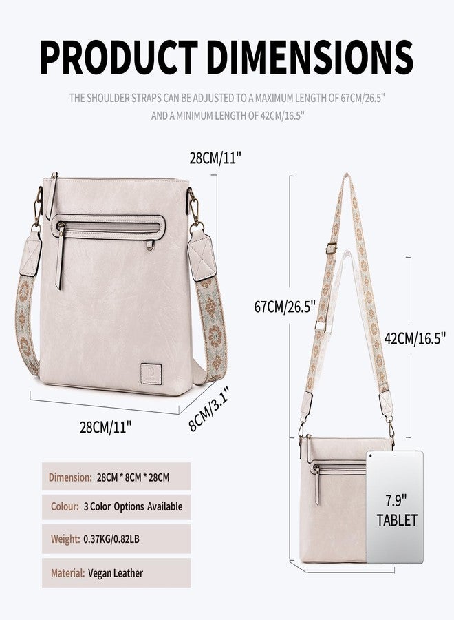 Pomelo Best Crossbody Bags for Women with RFID Card Slots, Trendy Vegan Leather Hobo Handbags and Purse Fashion Shoulder Bag - Image 4