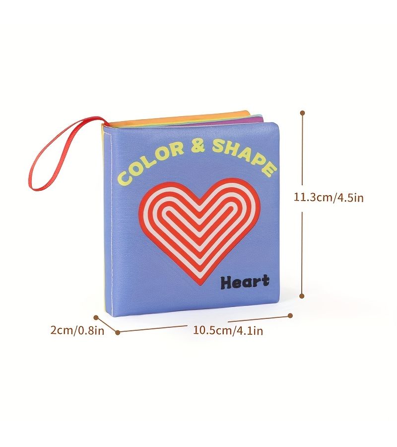 High Value Multi Themed Small Picture Books for Babies Tactile Cognition Color Recognition Shape Learning Washable Durable Early Childhood Education Toy Holiday Gift - Image 2
