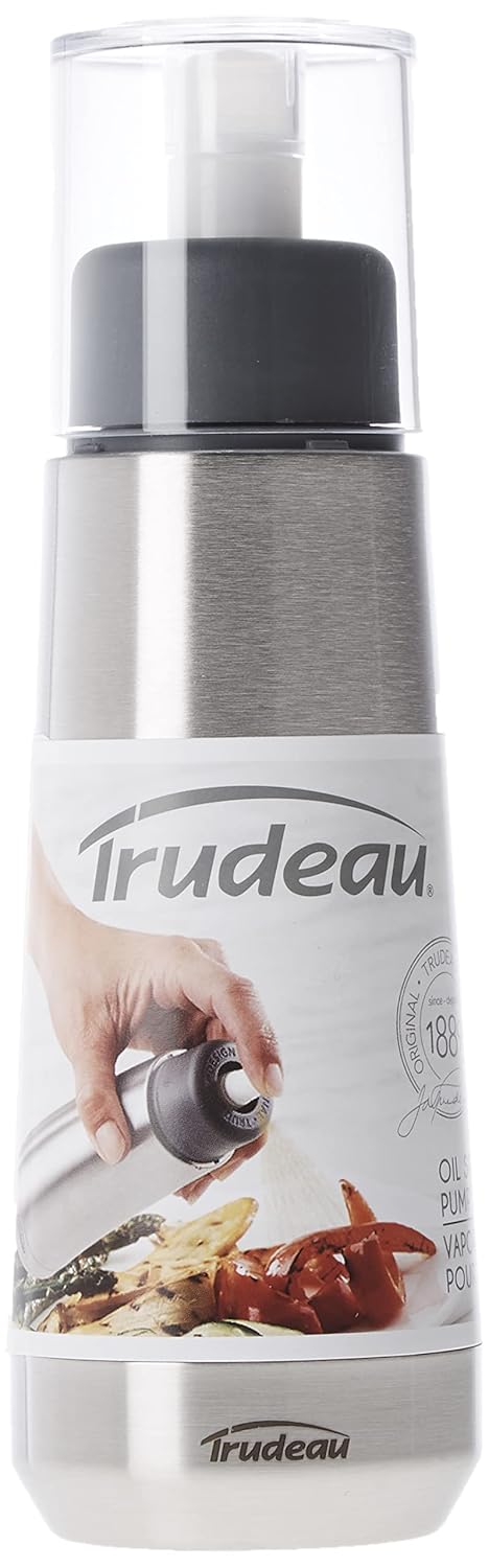 Trudeau Stainless Steel Spray Pump Oil Sprayer 24 oz - Image 3