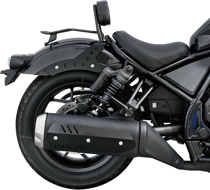 Lorababer حامل الأمتعة الخلفي للدراجة النارية متوافق مع H-onda Rebel CMX1100 CM1100 CMX 1100 CM 1100 2021 2022 لوحة دعم الحمولة للرفرف الخلفي الفردي - Image 3