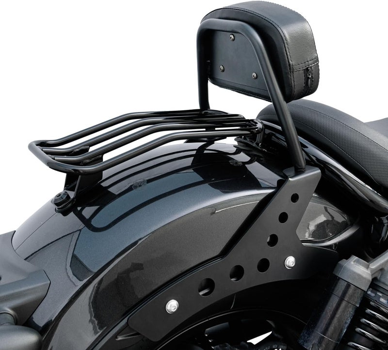 Lorababer حامل الأمتعة الخلفي للدراجة النارية متوافق مع H-onda Rebel CMX1100 CM1100 CMX 1100 CM 1100 2021 2022 لوحة دعم الحمولة للرفرف الخلفي الفردي - Image 1