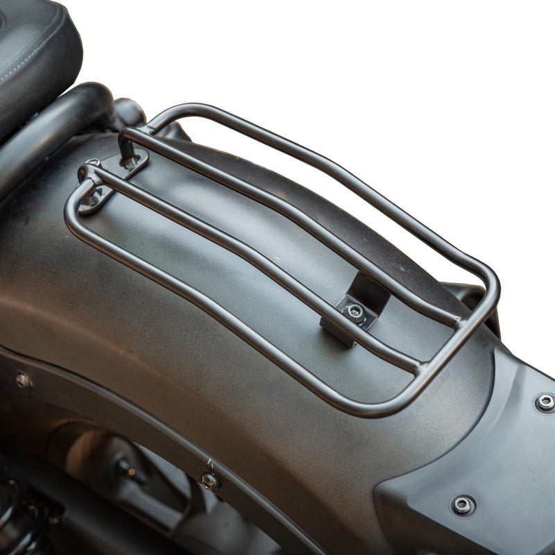 Lorababer حامل الأمتعة الخلفي للدراجة النارية متوافق مع H-onda Rebel CMX1100 CM1100 CMX 1100 CM 1100 2021 2022 لوحة دعم الحمولة للرفرف الخلفي الفردي - Image 4