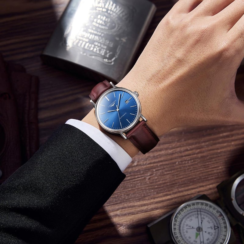 Getalia Luxurious leather Watch Band, Top Grain Genuine Leather Vintage Oil Wax, 18mm 19mm 20mm 21mm 22mm Quick Release Replacement Retro Straps for Men and Women, Thick & Soft (Wine Red Width:20mm) - Image 5