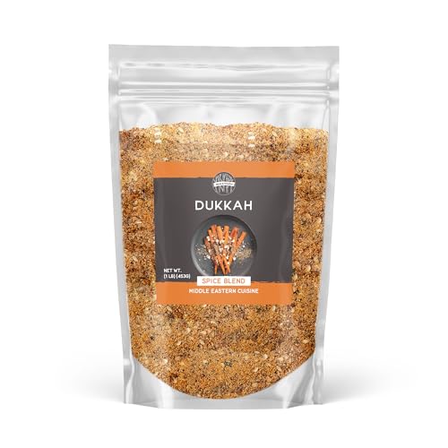 Birch & Meadow 1 lb of Dukkah, Spice Blend, Middle Eastern Cuisine - Image 1