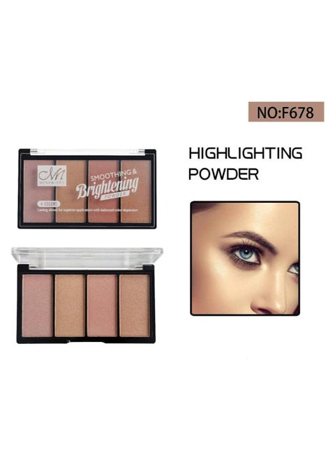 Smoothing & Brightening Powder - F678 - 4 colors