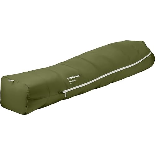 Retrospec Dream 30 Mummy Sleeping Bag - Insulated, Water-Resistant, Adjustable for Cold Weather Camping - Image 4
