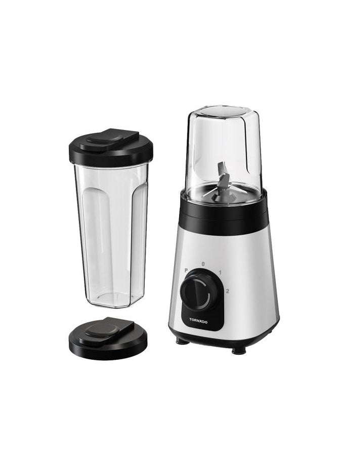 TORNADO TORNADO Personal Blender 320 Watt 0.60 Liter Extra 0.3 Liter Jar White PB-320T 