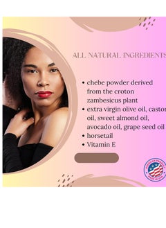 t.botanicals Chebe from Chad Africa - 10 in 1 Moisturizer for Scalp and Hair Growth - t.botanicals (Unscented, 4 oz)  - Image 3