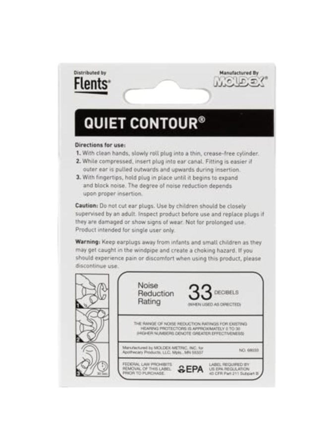 Flents - Foam Ear Plugs, 10 Pair With Case For Sleeping, Snoring, Loud Noise, Traveling, Concerts, Construction, And Studying, NRR 33 - Green - Image 1