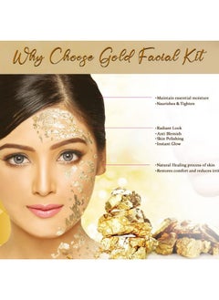 LILIUM 24Carat Gold Skin Protection Revitalizing Effects Cellular Renew Activation System All Skin Types Facial Kit 220 Gm.220Gm  - Image 5