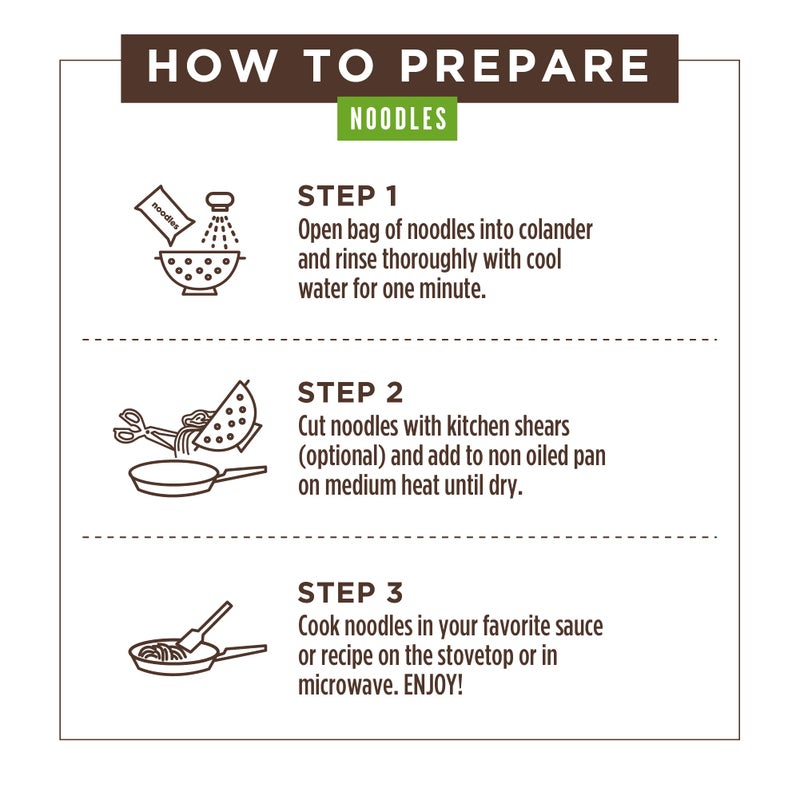 Miracle Noodle Fettuccine Konjac Shirataki Noodles - Plant Based, Keto, Vegan, Gluten & Soy Free, Low in Carbs & Calories, Non-GMO, Paleo - 7 Oz, 6-Pack - Image 4