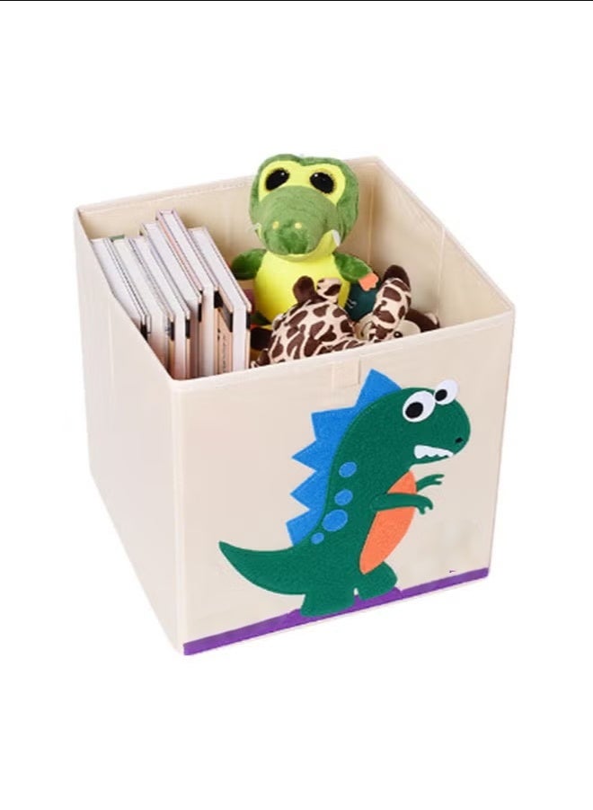 Large Dinosaur-Themed Toy Storage Box for Kids Room and Home - Image 1