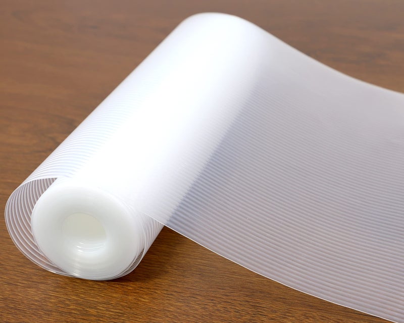 Shelf Liners for Kitchen Cabinets 16 Inch X 20 Ft Non Adhesive Cabinet Drawer Liner for Shelves Washable Cupboard Liner for Dresser Non Slip Waterproof Refrigerator Cabinet Pantry Bathroom Drawer Mat