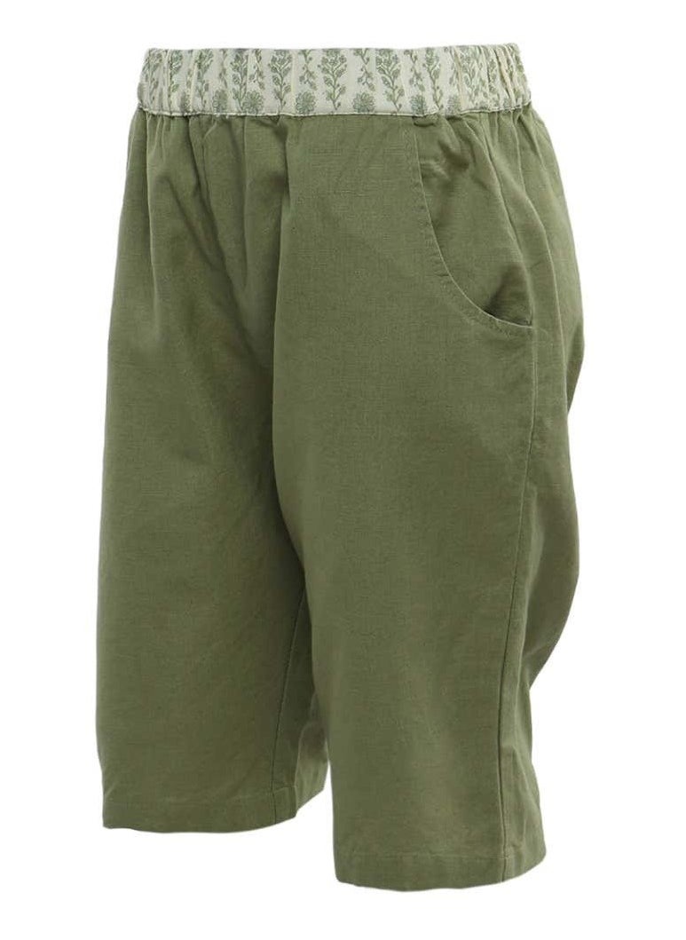 Bunai Bunai Root Collection Green Trousers BT6001  - Image 2
