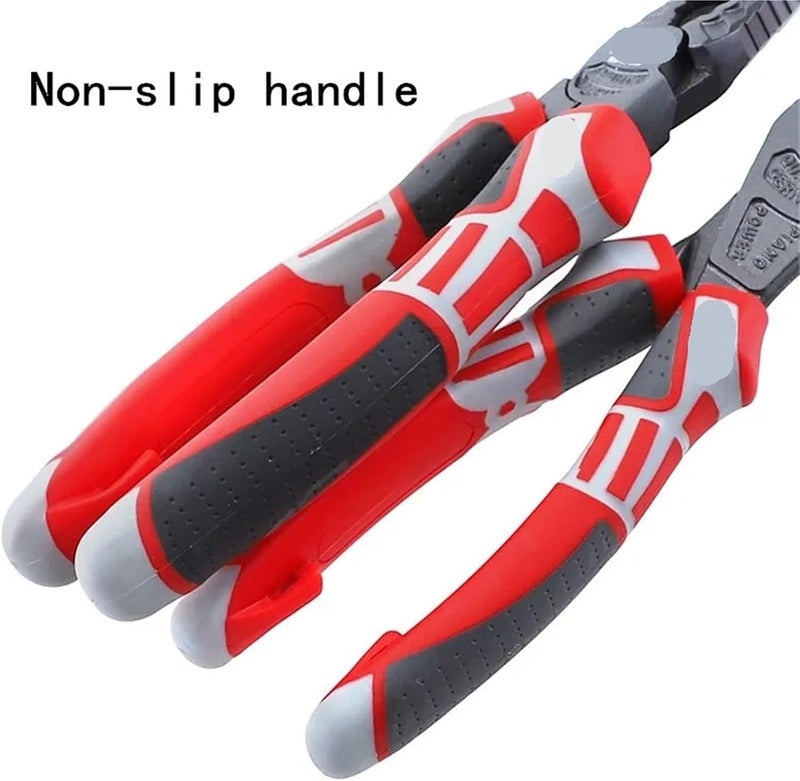 6''/7''/8”Multifunctional Wire Cutter Electrician's Pliers Thickened Clamp Head Chrome Vanadium Steel Electrician Tools(6) - Image 3